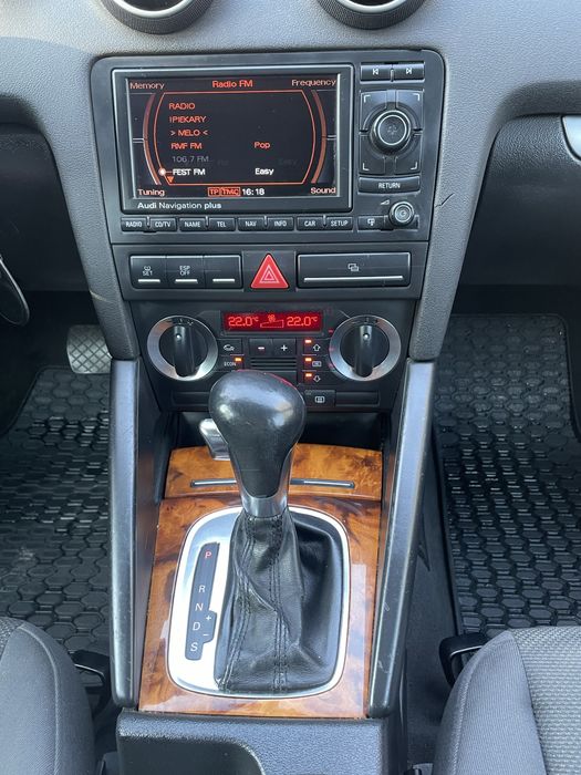Audi A3 8P 2.0 TDI/170km*Automat*Łopatki*Zdrowa*Tempomat*Navi*Alufelgi