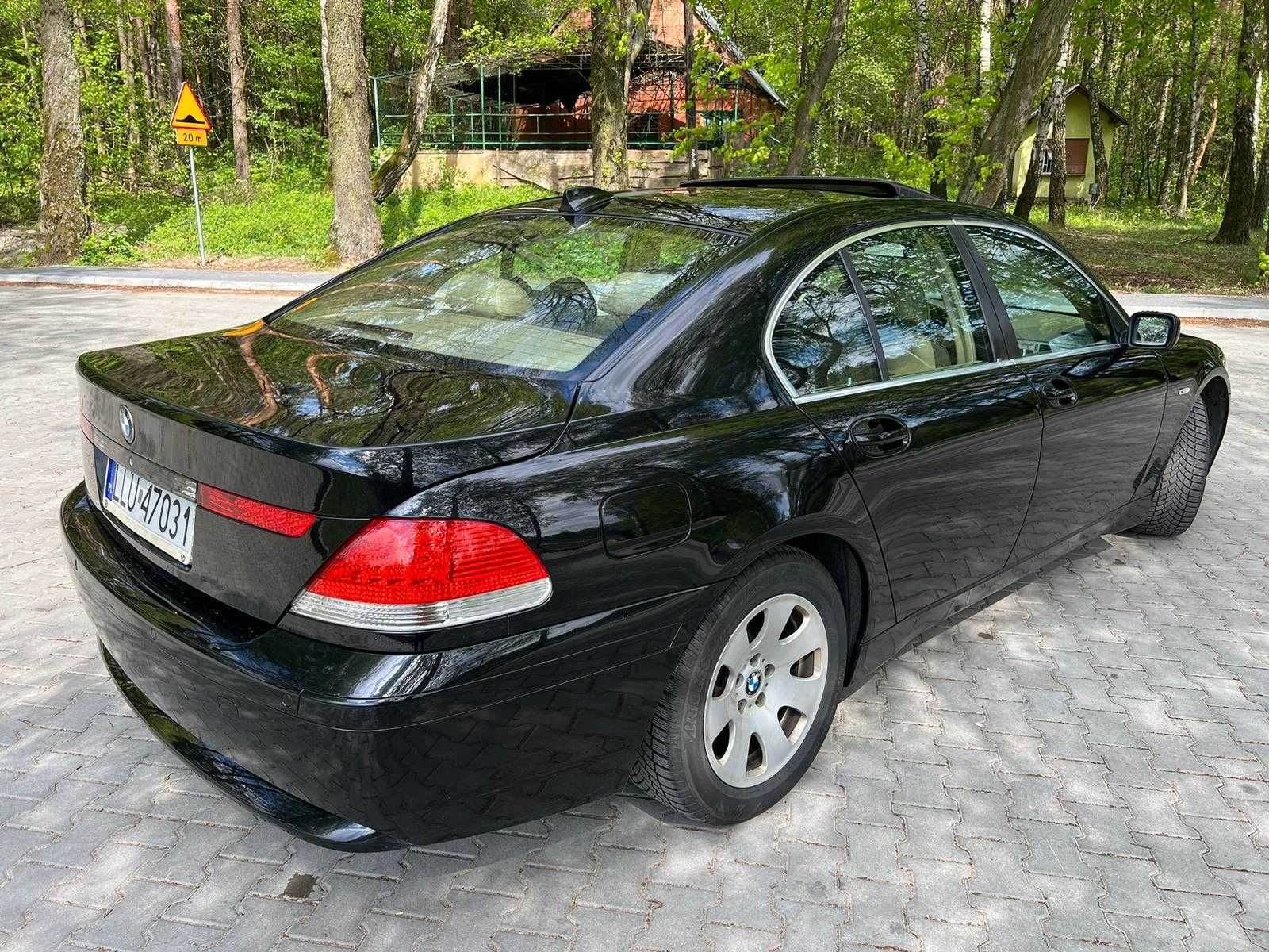 Bmw e65 3.0d black sapphire