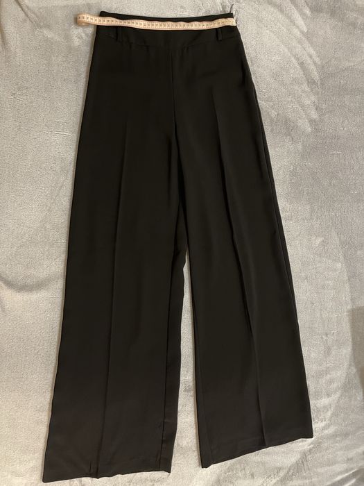 Брюки кльош штани з високою талією