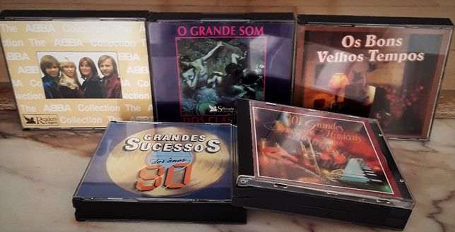 CDs música clássica e anos 80