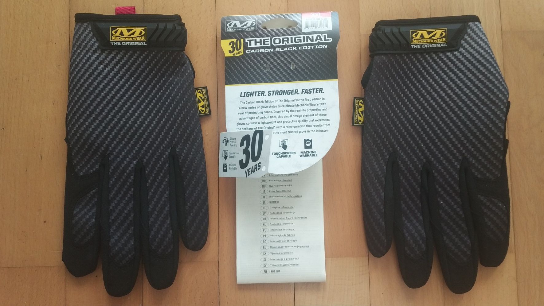Rękawice taktyczne Mechanix Wear Original Carbon Black