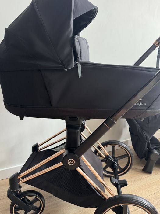 Коляска Cybex Priam 4.0 шасі Rose Gold