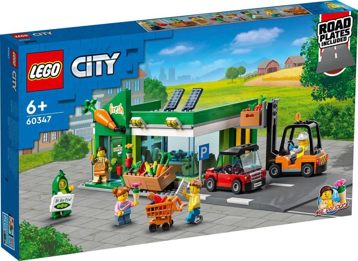 Klocki Lego City 60347 - NOWE! - Sklep spożywczy