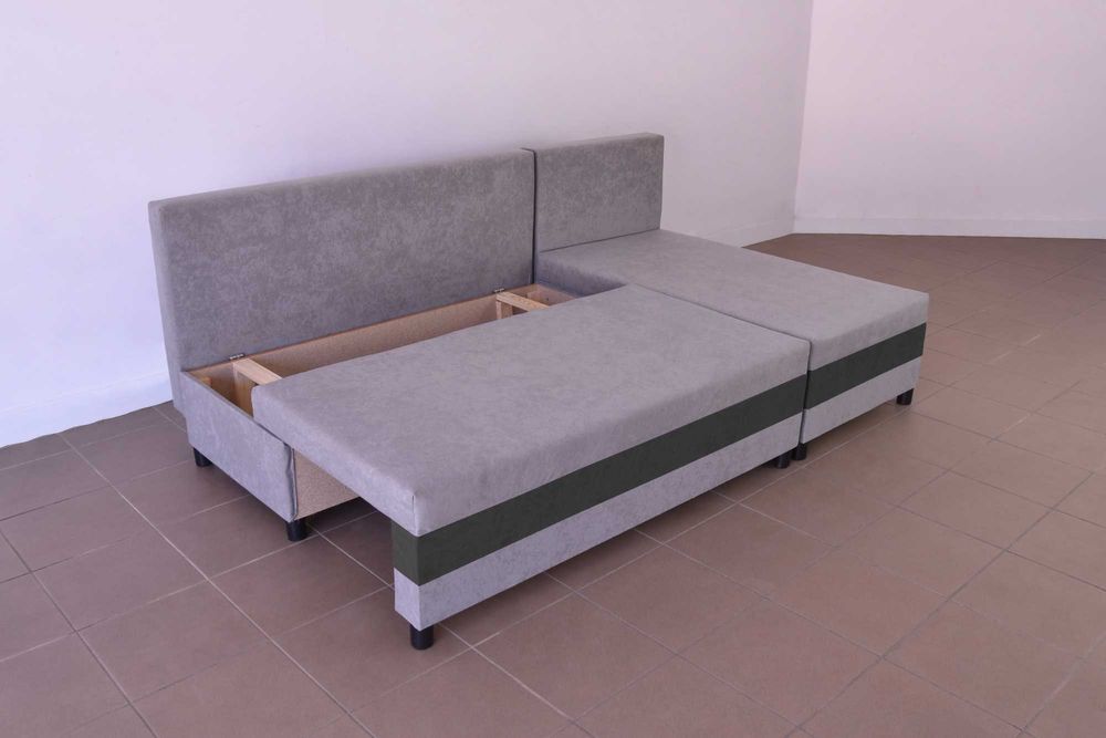 Narożnik z funkcją spania HUGO / Raty / Szybka dostawa!