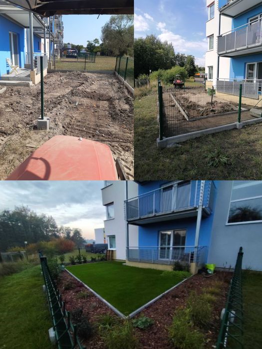 Usługi minikoparką traktorem glebogryzarką separacyjną koszenie