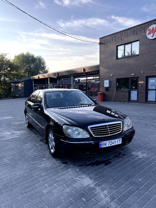 Mersedes w220 s500 long на газу