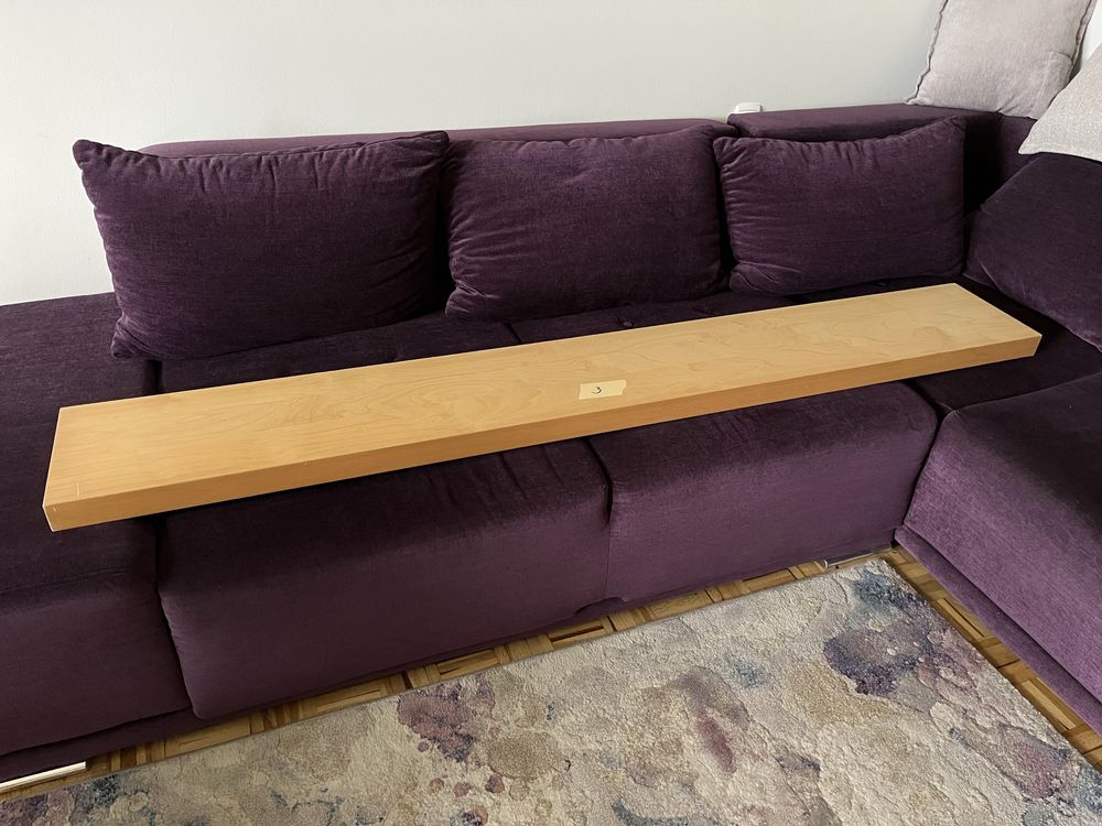 2 półki Ikea LACK 190 cm x 26 cm x 5 cm