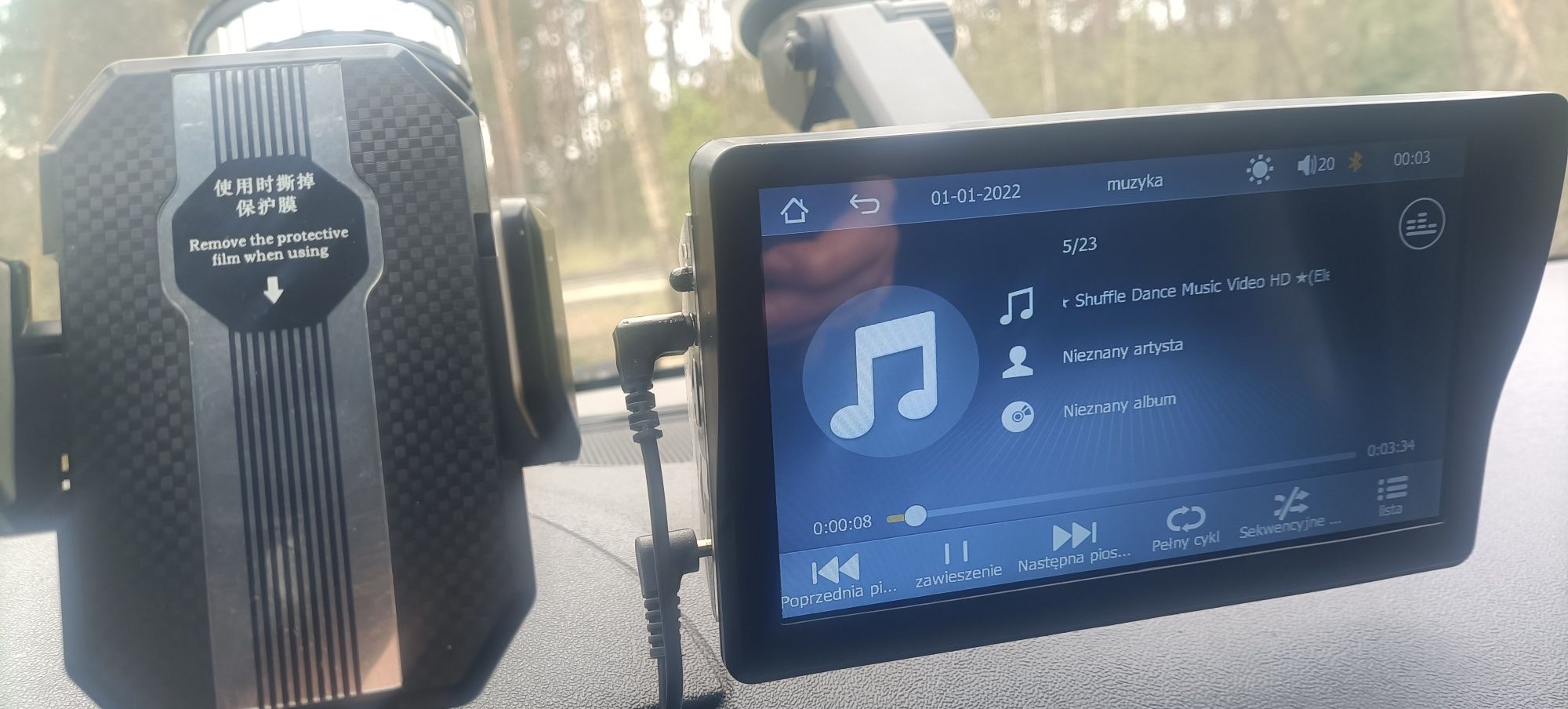 Android Auto stacja multimedialna