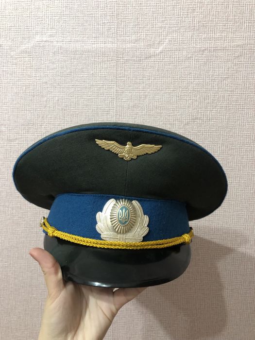 Фуражка Украины офицерская ВВС ВДВ  войска.