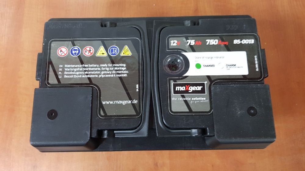 Nowy Akumulator MAXGEAR (BOSCH) 75AH 750A Montaż Lublin 71Ah 72Ah 74Ah