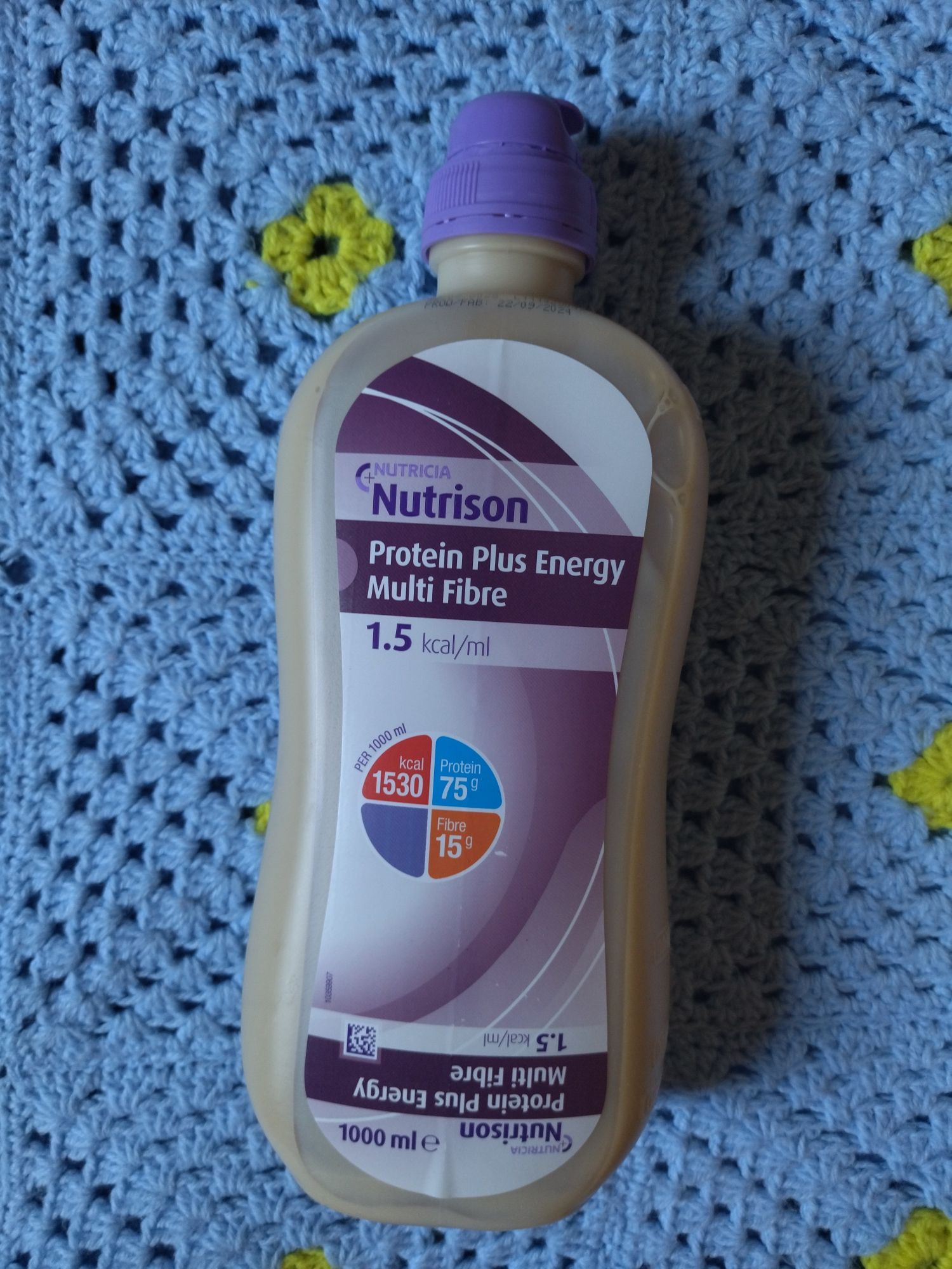 Ентеральне харчування Nutrison Nutricia protein plus energy 1,5 ckal/m