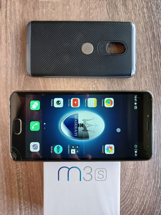 Телефоны Meizu m3s и Samsung A10s. Полные комплекты