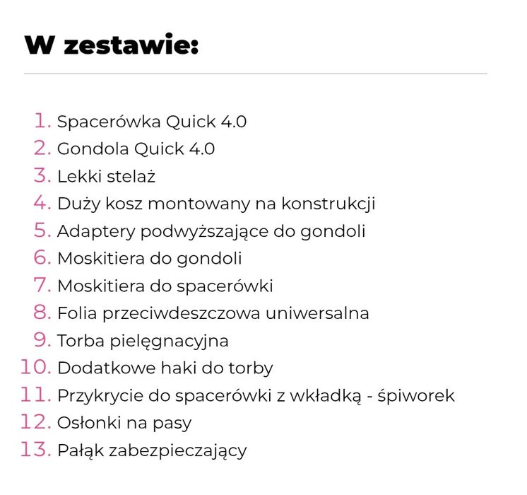 Wózek Muuvo Quick 4.0 na gwarancji