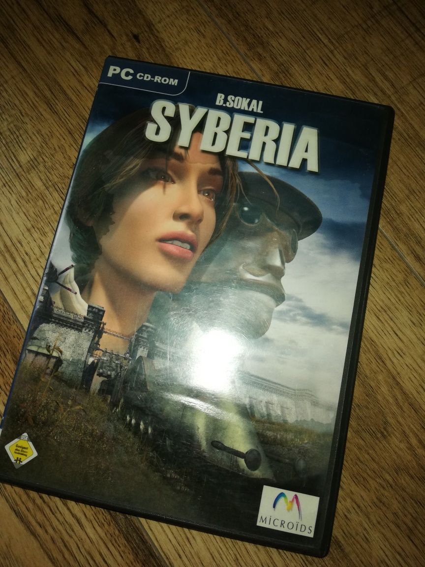 Gra pc vintage Syberia.