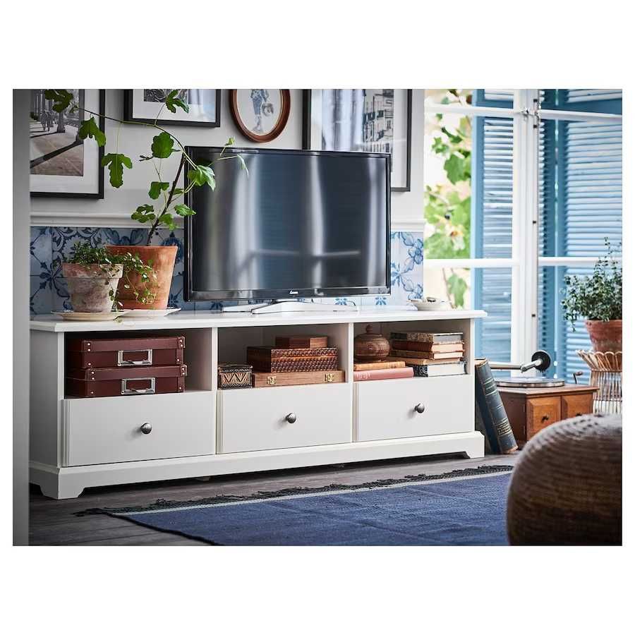 KOMODA TV BIAŁA 145cm x 49cm x 45cm