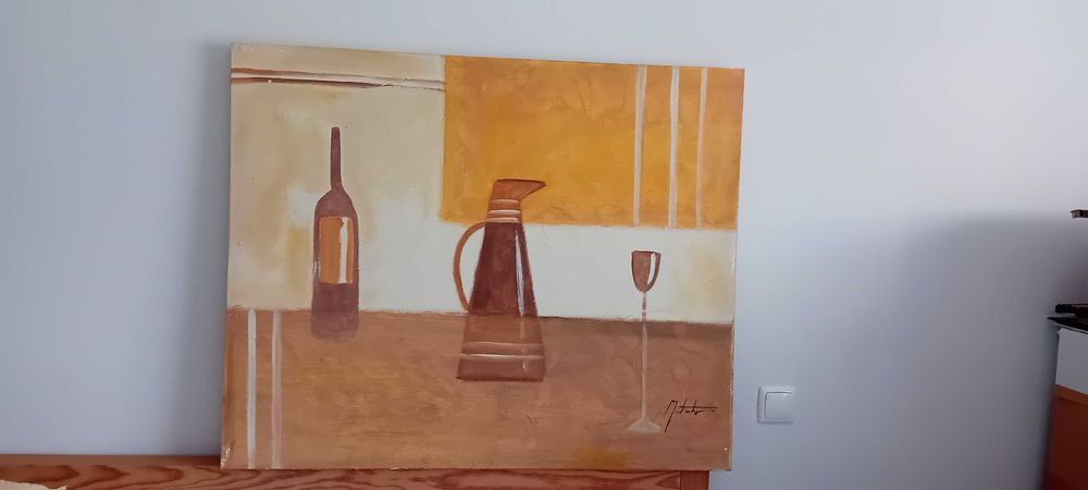 Tela 100 x 85 cm Pintura a Acrílico