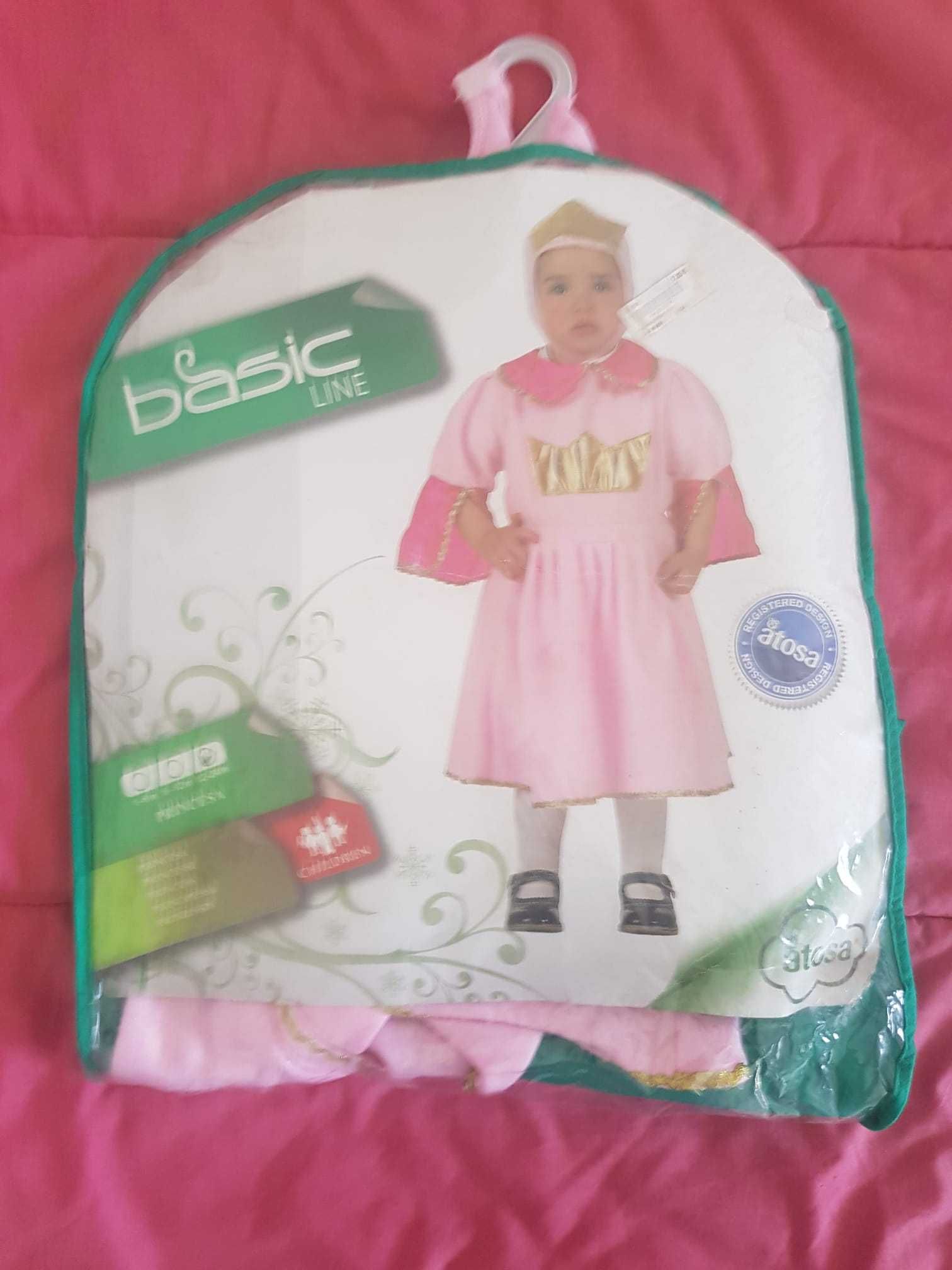 Fato princesa medieval 12-24