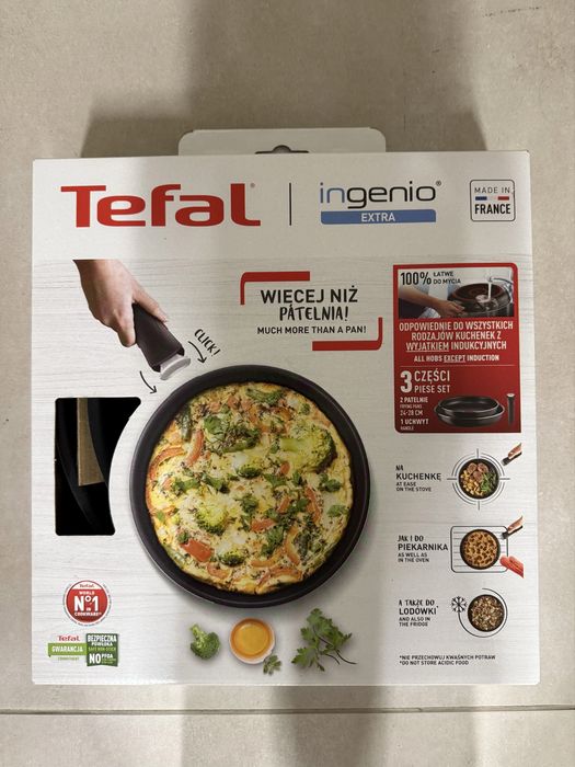Zestaw patelni tefal ingenio extra