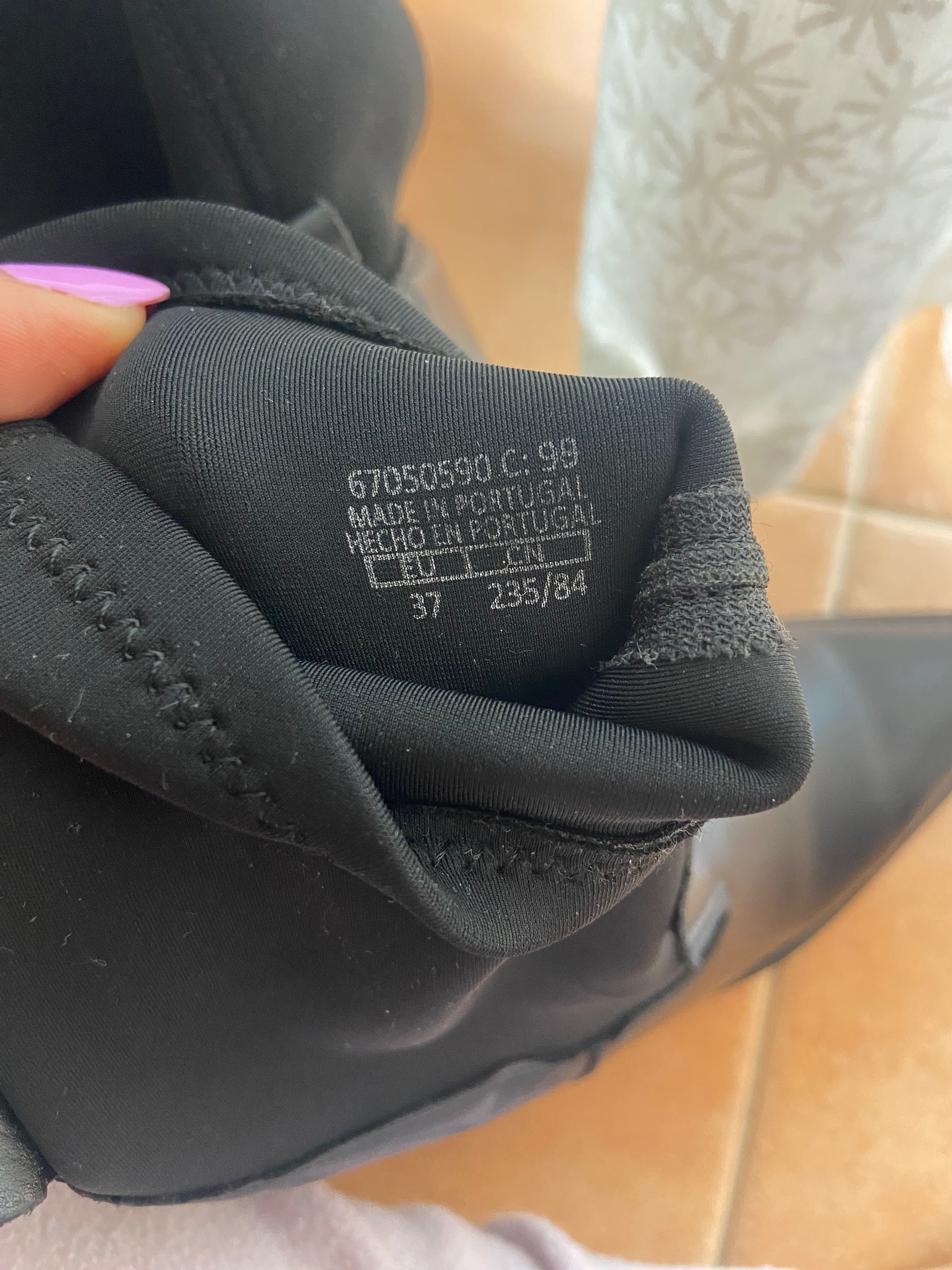 Botas preta Mango
