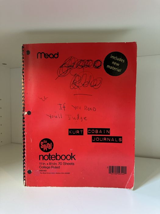 Kurt cobain journals
