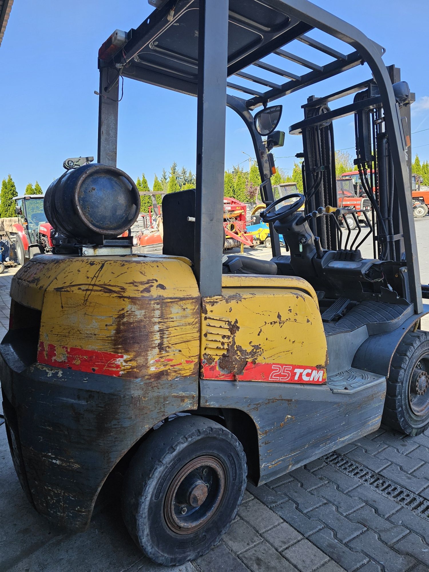Wózek widłowy TCM z 2006 roku