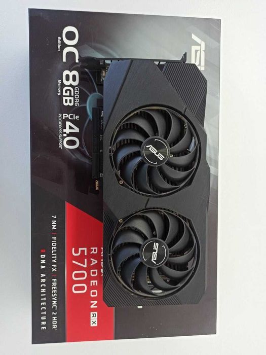 Відеокарта ASUS RX 5700 DUAL EVO OC 8GB (відмінний стан)