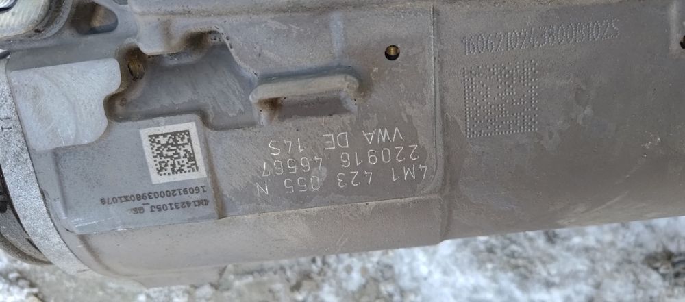 Рульова рулевая рейка audi q7 4m ауді ку7 4м