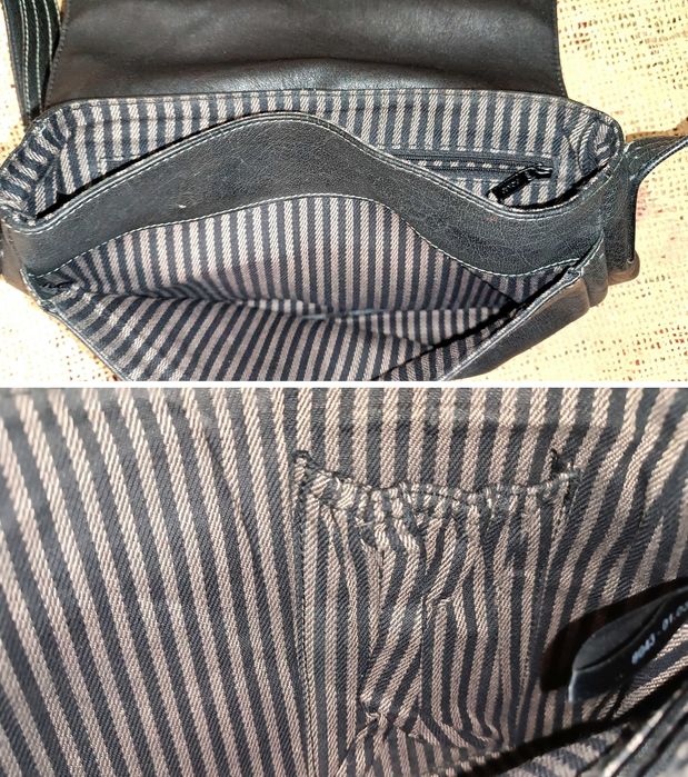 Кожаная сумка Picard Германия кросс боди на плечо новая