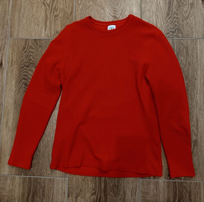 Zara - sweter czerwony