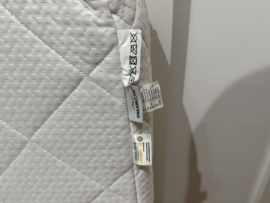 Łóżko 160x200 IKEA Hemnes szare z materacami