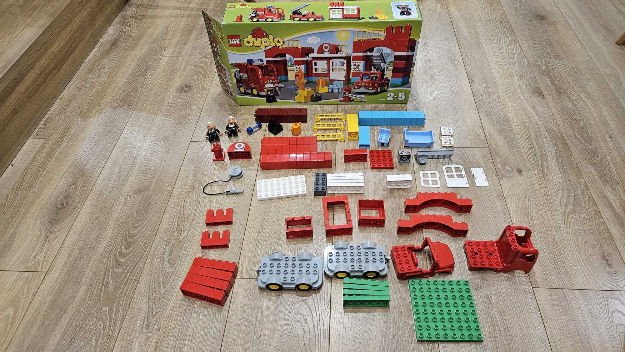 Lego Duplo 10593 Remiza strażacka. Brakuje 3 elementów