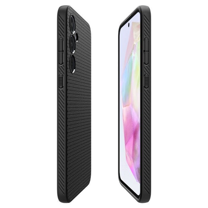 Etui Ochronne Spigen Liquid Air do Galaxy A35 5G - Matowa Czarna