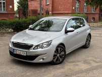Peugeot 308 Czujniki Parkowania + Nawigacja + Klimatronik + Tempomat + Opłacony+