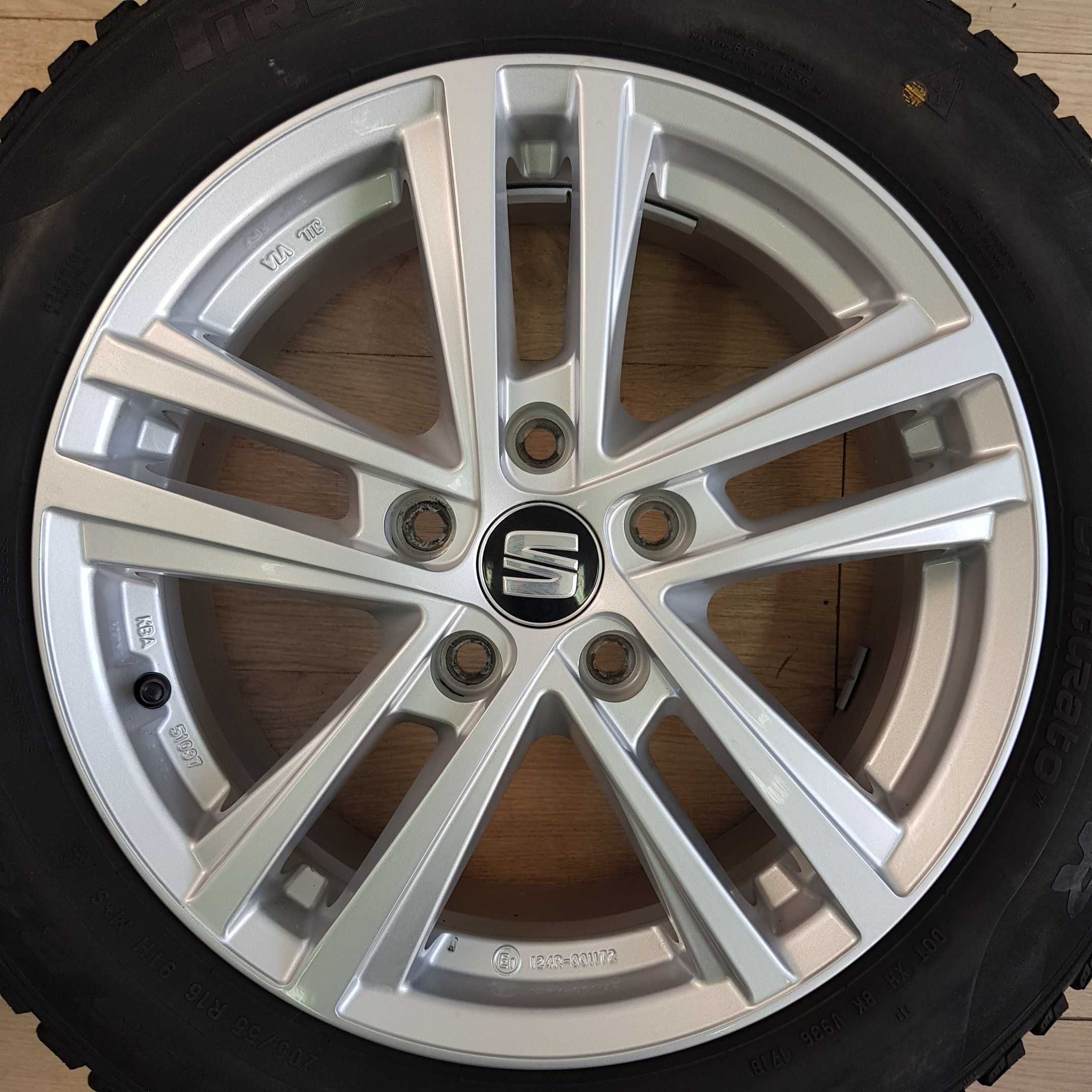 Диски Р16 Сеат 5x112 Leon Altea VW Jetta Caddy Golf Skoda Octavia Seat