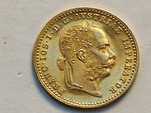 Dukat oryginalne stare bicie 1890r zloto3,49 pr 986