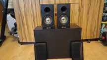 Zestaw głośników Tonsil dwa razy monitory ZgC 40-8-513 oraz subwoofer