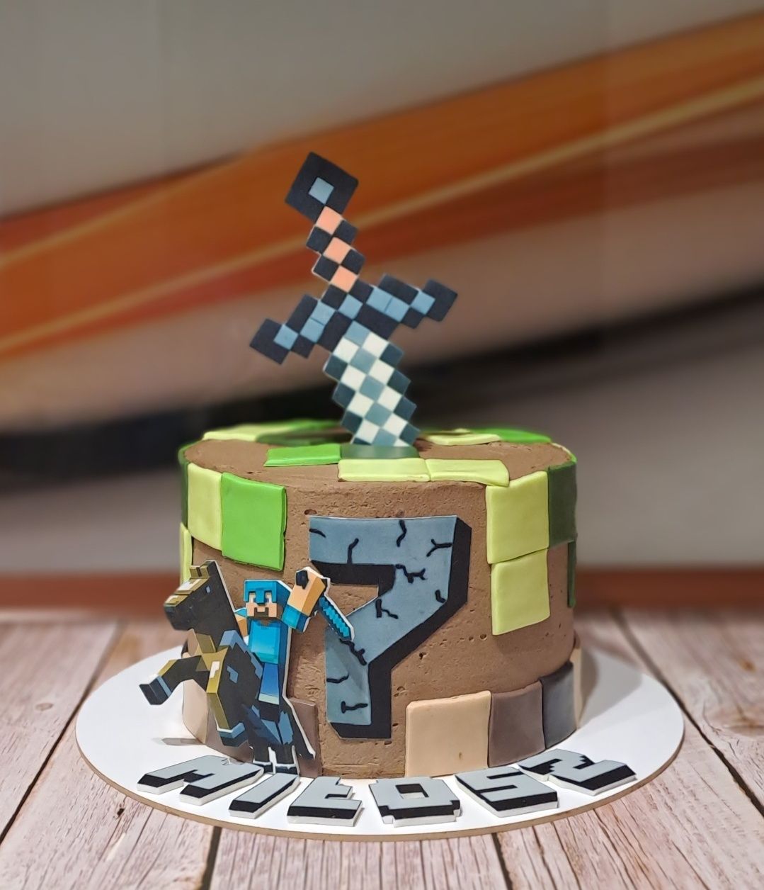 Torty Minecraft od 6 porcji