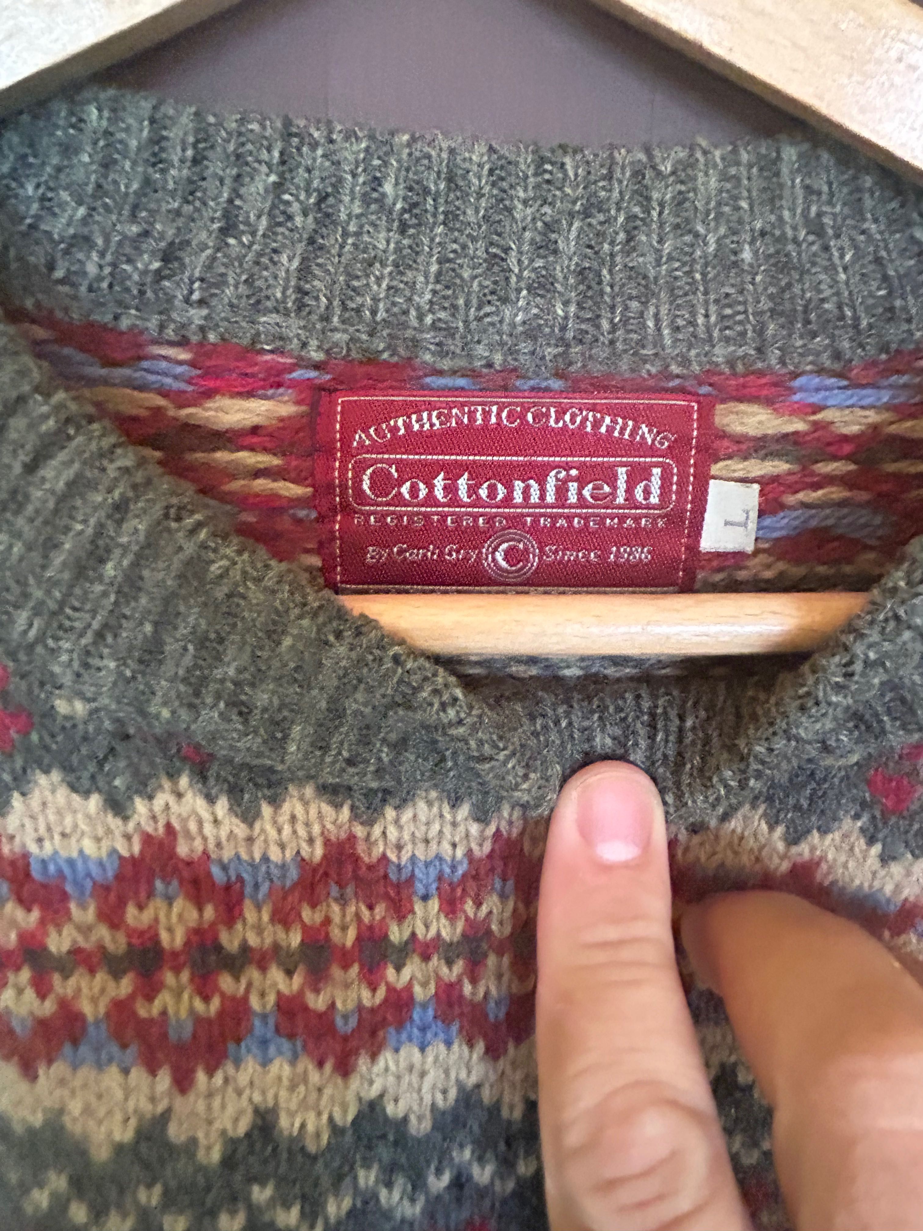 Cotton Field, męski sweter, rozm. L