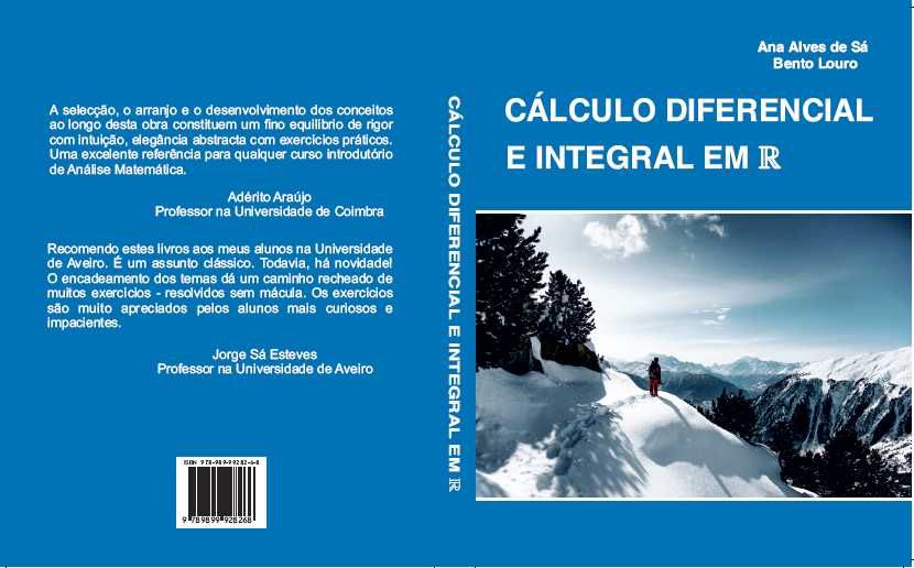 Cálculo Diferencial e Integral em R-2ª edição- Ana Sá