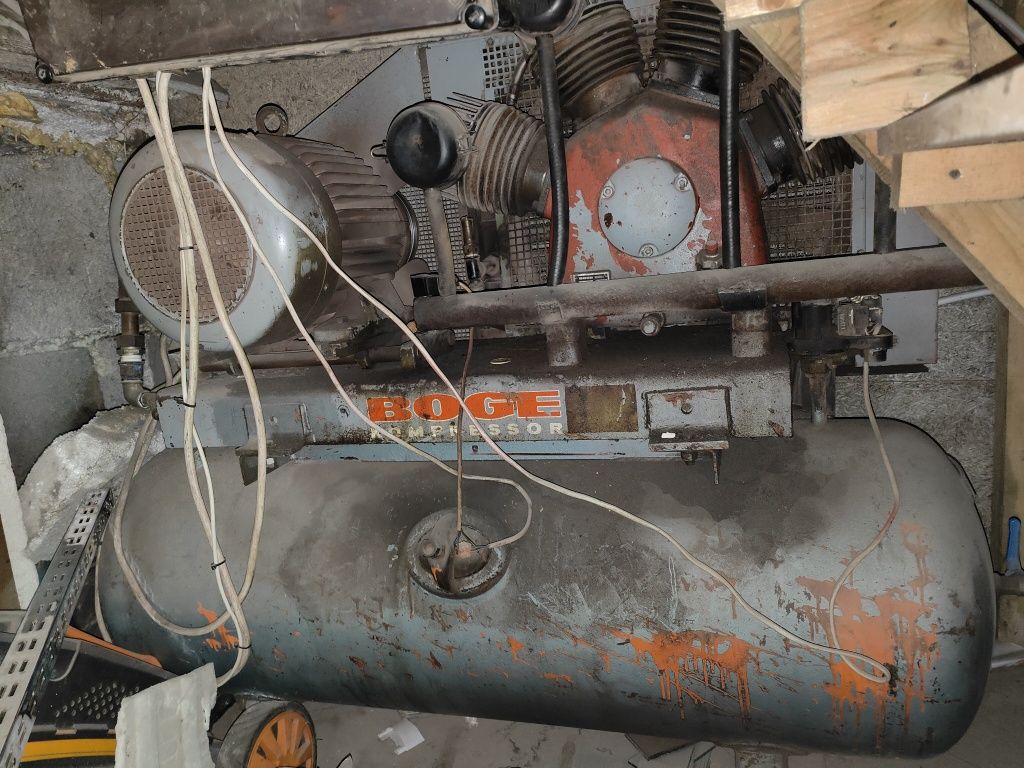 Sprężarka kompresor boge sk45 1830l / min  agregat sprężarkowy