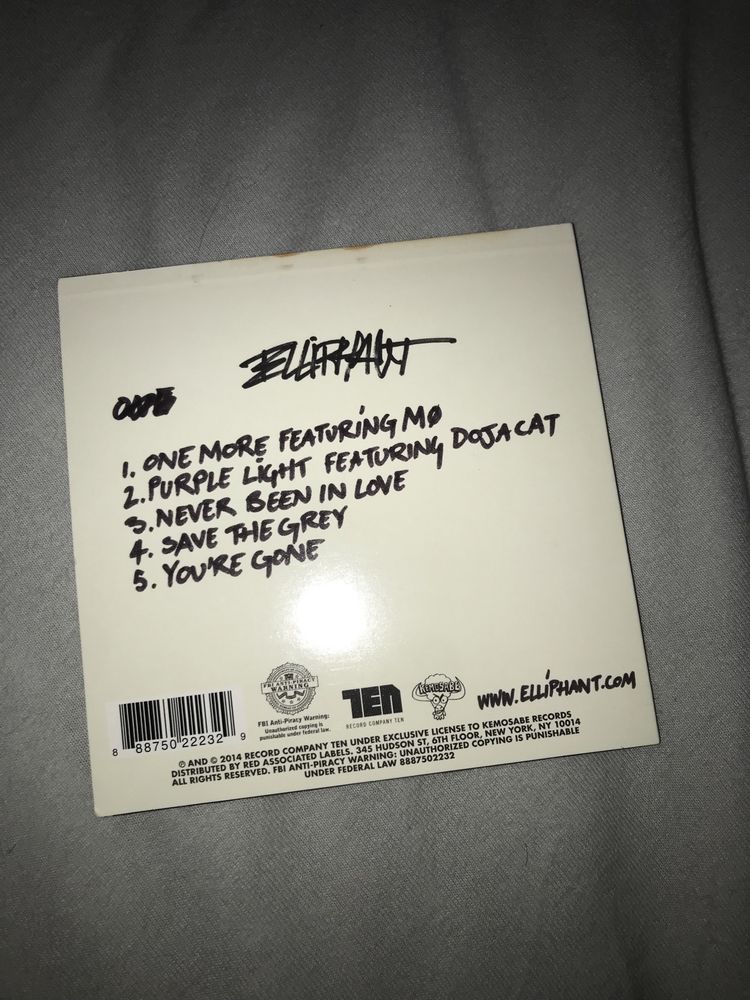 Elliphant „One More” EP (CD)