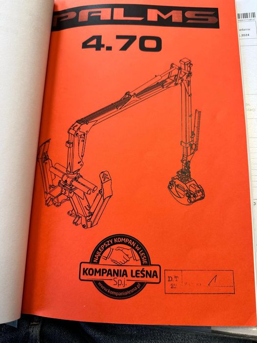 Przyczepa leśna Palms 10D 4,70 model