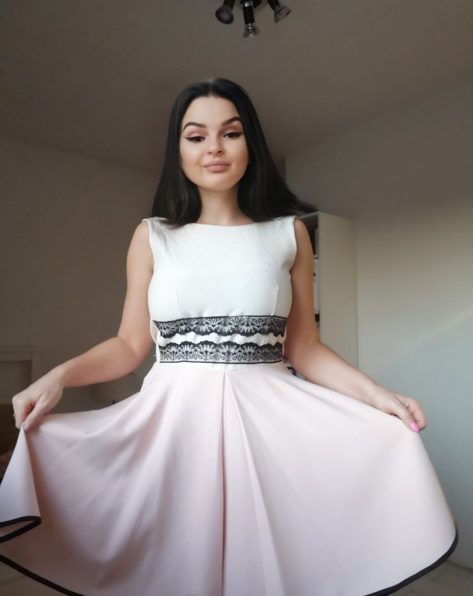 Sukienka wizytowa Infinity z bolerkiem m