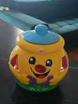 Fisher price garnuszek na klocuszek