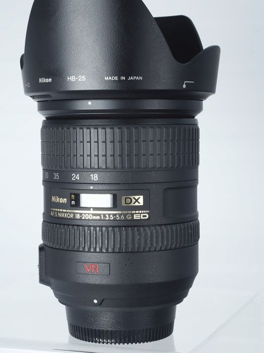 AF-S 18-200 3.5-5.6 VR SWM Nikkor DX Nikon F BEZ VR 23%VAT