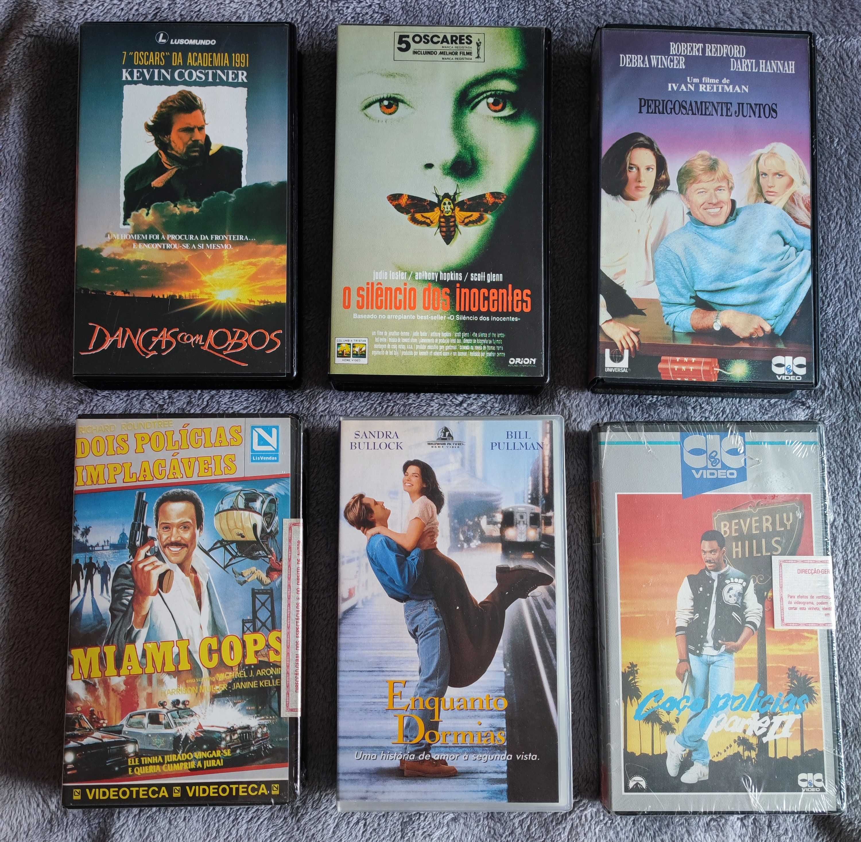 CASSETES VHS – Seladas e Celofanadas / NOVAS