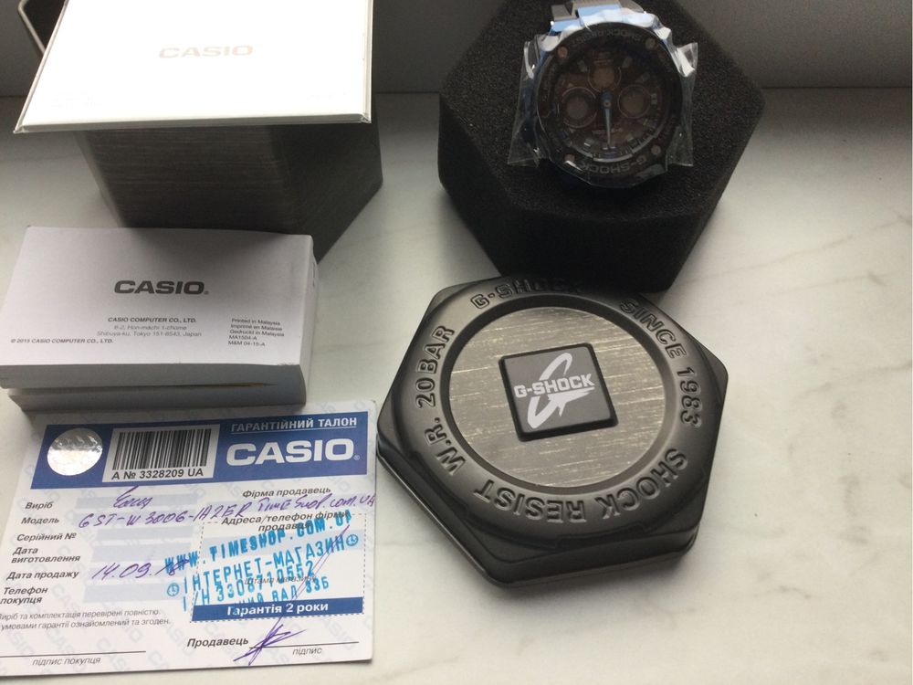 Часы мужские Саsio GST-W300G-1A2ER