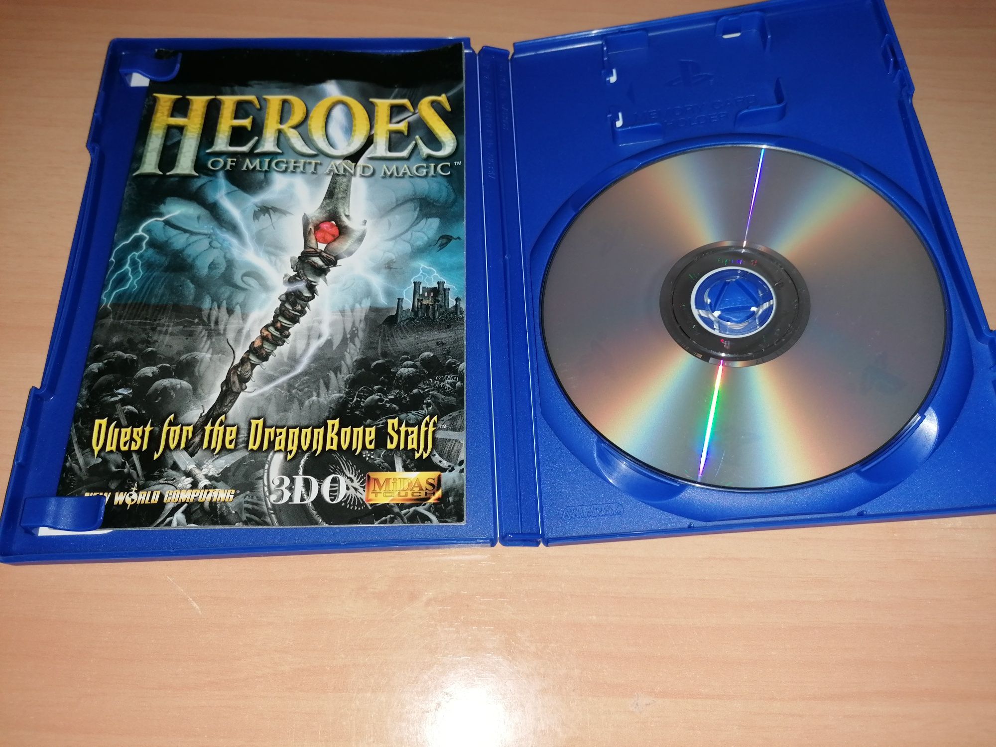 Jogos PS2 ( PlayStation 2 ) Heros of Might and Magic (Optimo Estado)