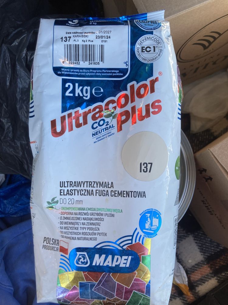 Fuga Mapei 137 Karaibski 2 kg nieotwarta