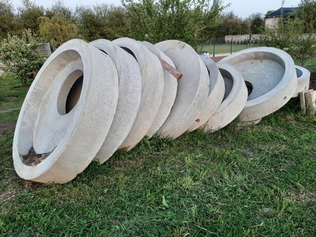 Kręgi betonowe, pokrywy odciążające itp